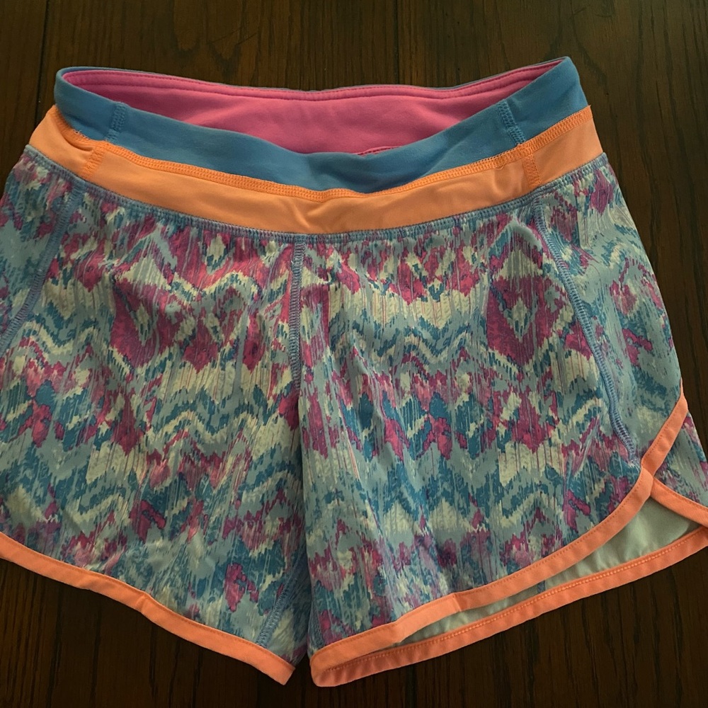 Ivivva, multi colored shorts, size 12
